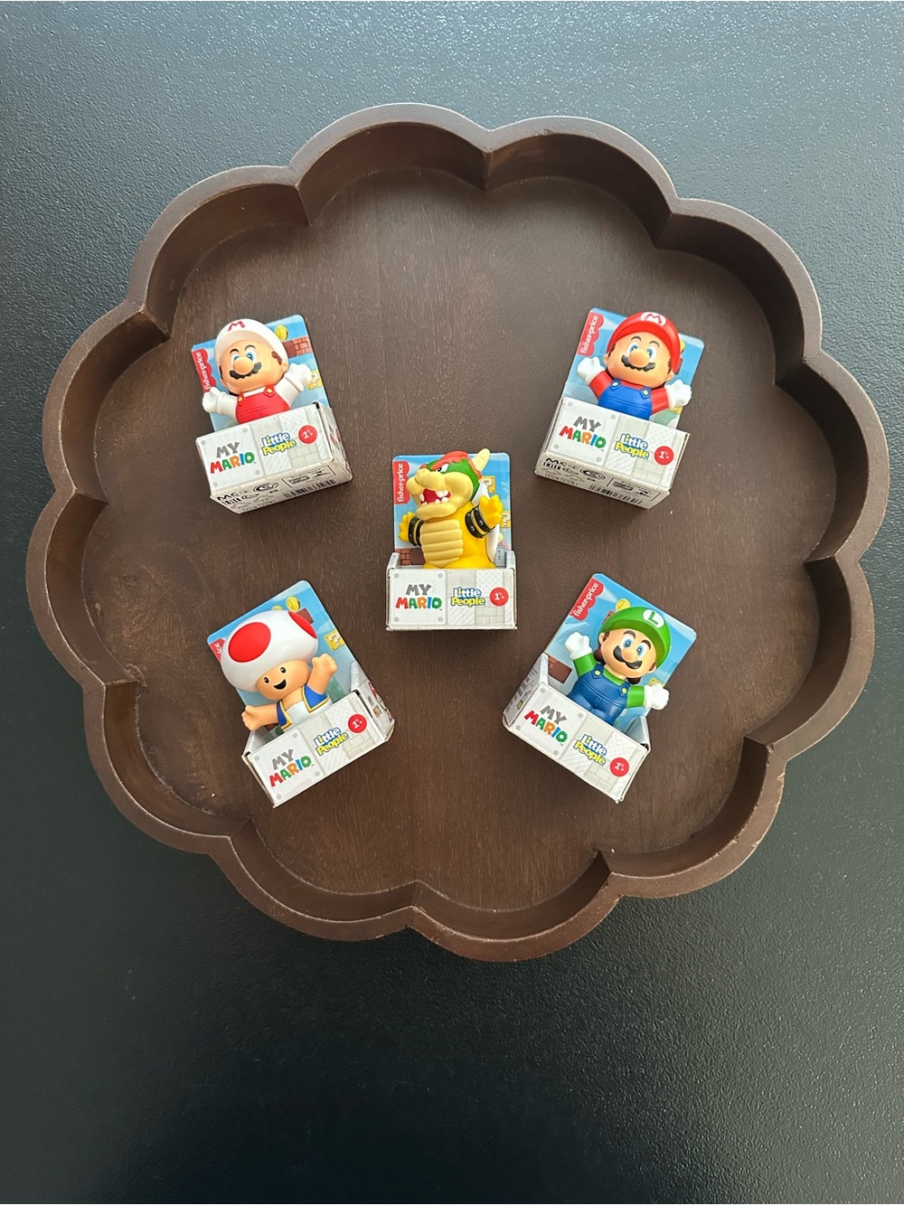 Fisher-Price My Mario Little People Figures ~ Set of 5